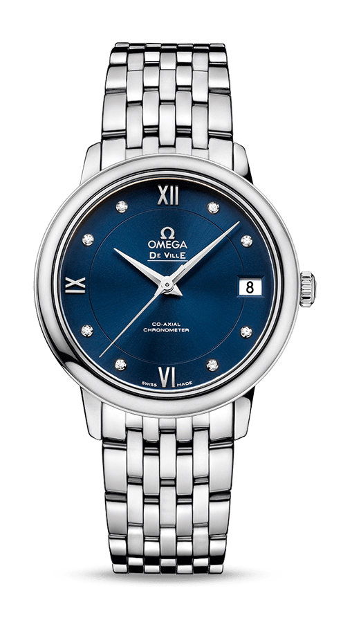 Omega De Ville luxury timepiece - detailed view