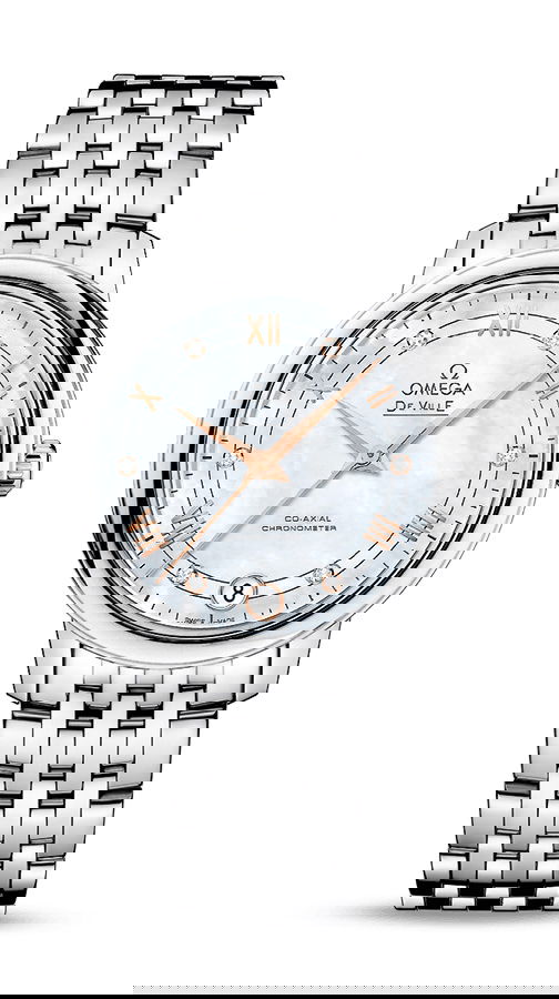 Omega De Ville luxury timepiece - detailed view