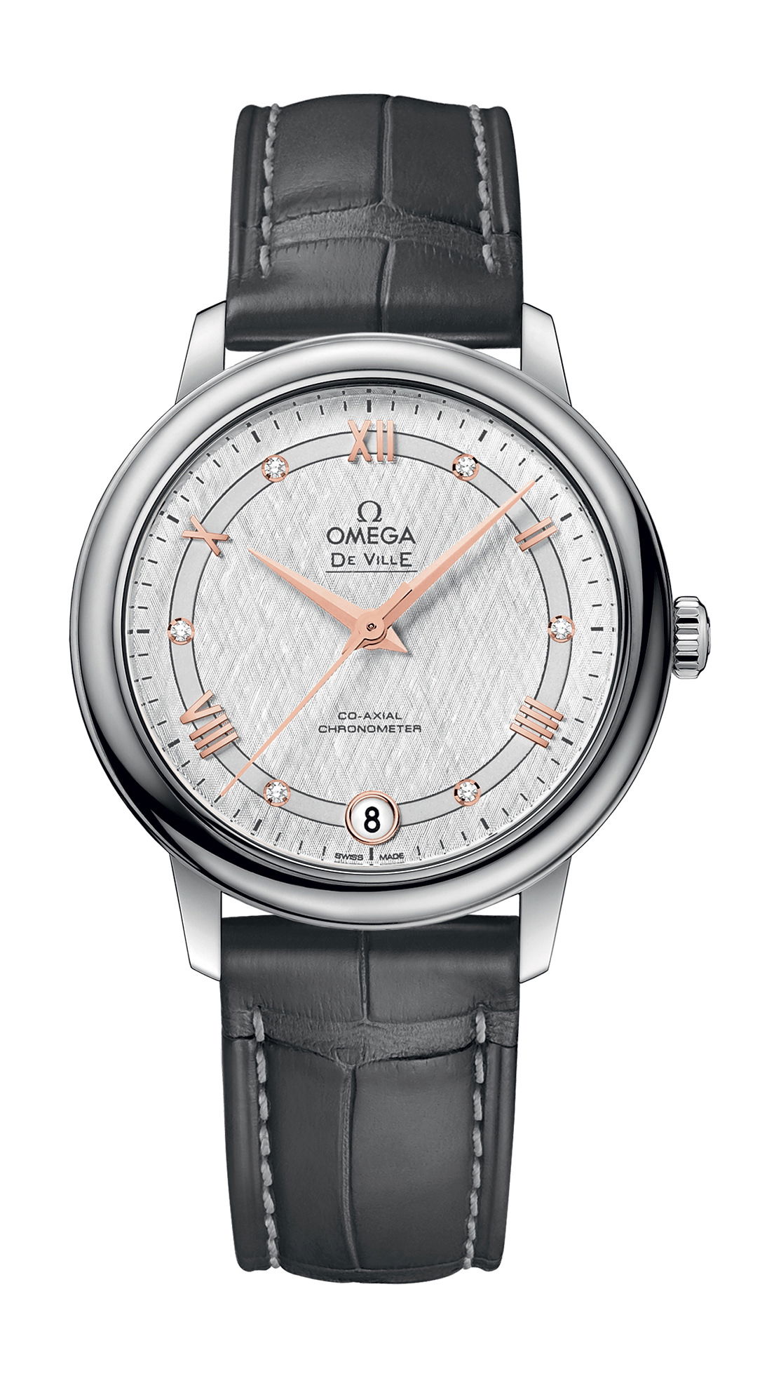 Omega De Ville luxury timepiece - detailed view