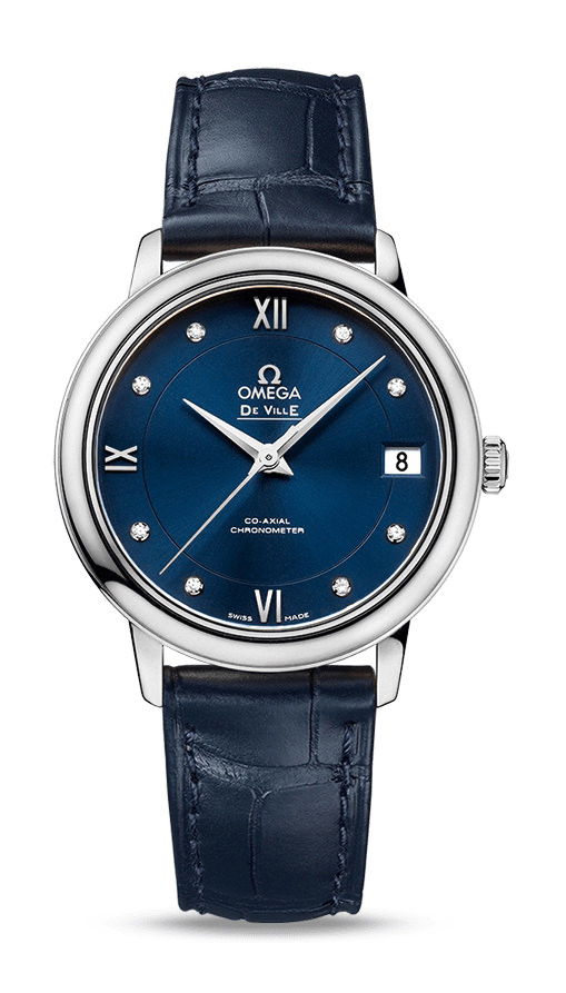 Omega De Ville luxury timepiece - detailed view