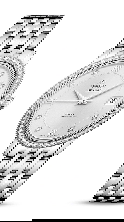 Omega De Ville luxury timepiece - detailed view