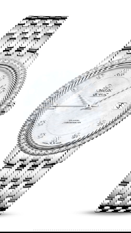 Omega De Ville luxury timepiece - detailed view