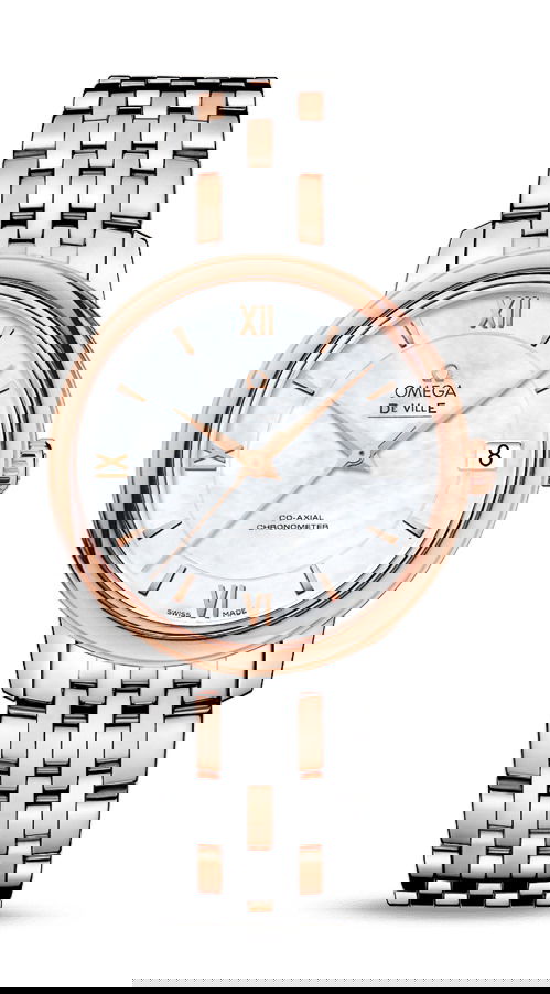 Omega De Ville luxury timepiece - detailed view