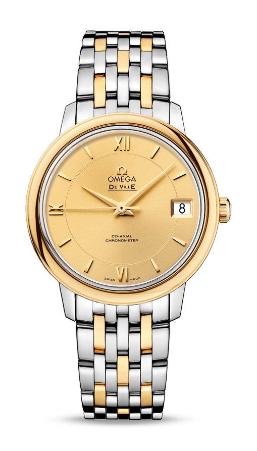 Omega De Ville luxury timepiece - detailed view