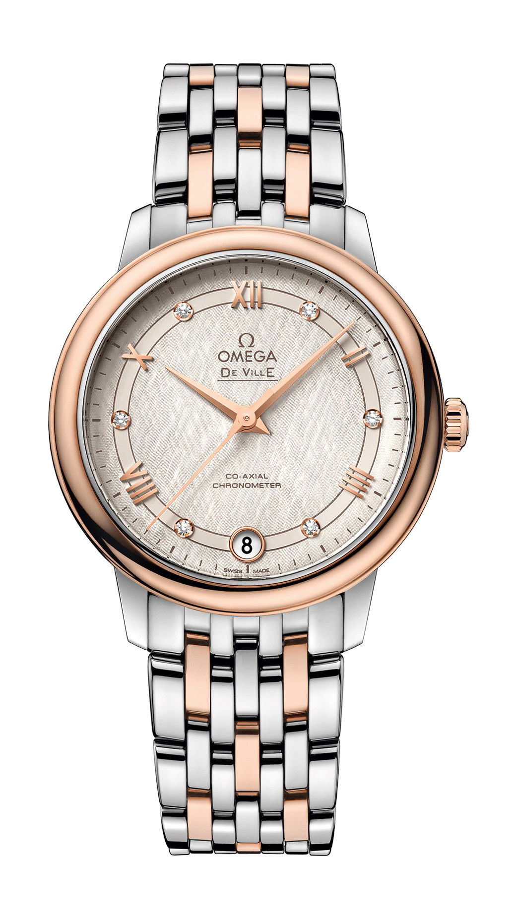 Omega De Ville luxury timepiece - detailed view
