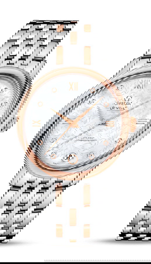 Omega De Ville luxury timepiece - detailed view
