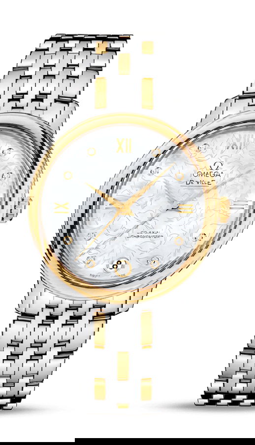 Omega De Ville luxury timepiece - detailed view