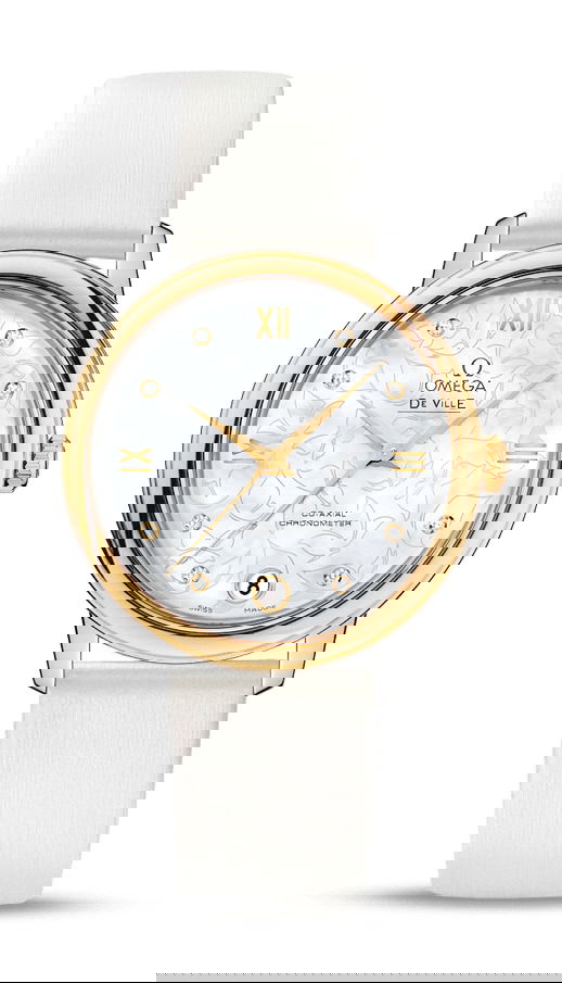 Omega De Ville luxury timepiece - detailed view