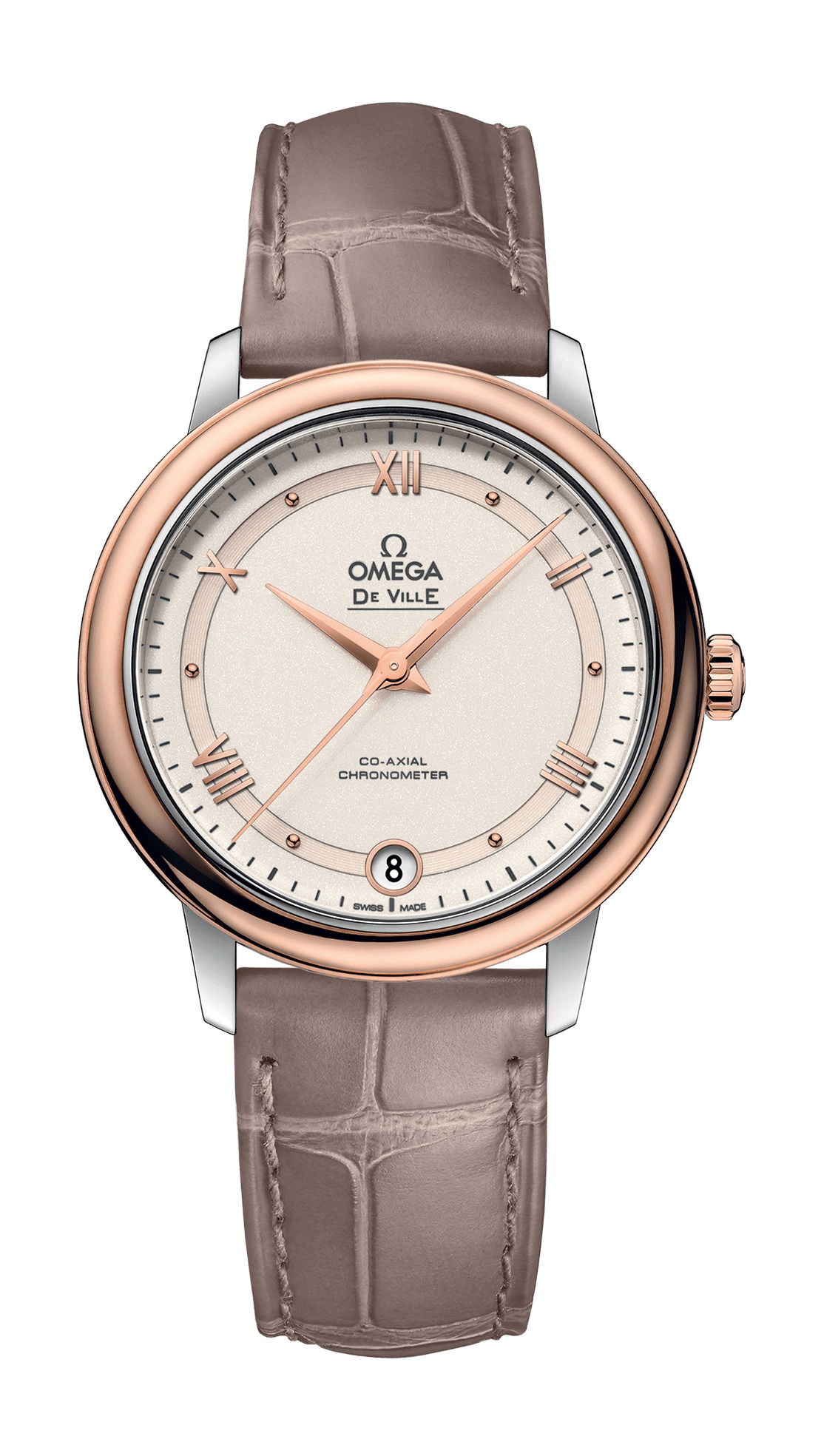 Omega De Ville luxury timepiece - detailed view