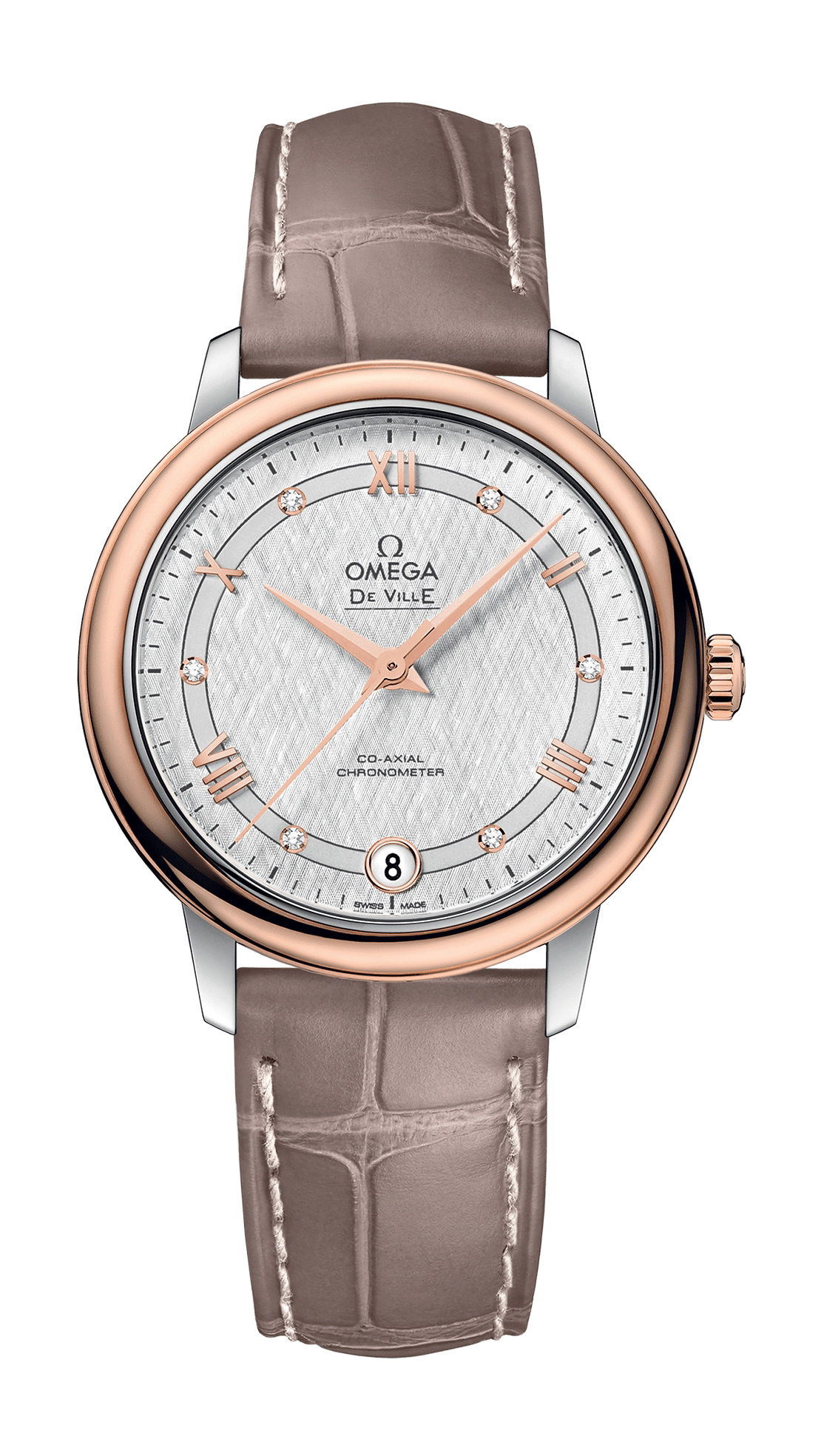 Omega De Ville luxury timepiece - detailed view