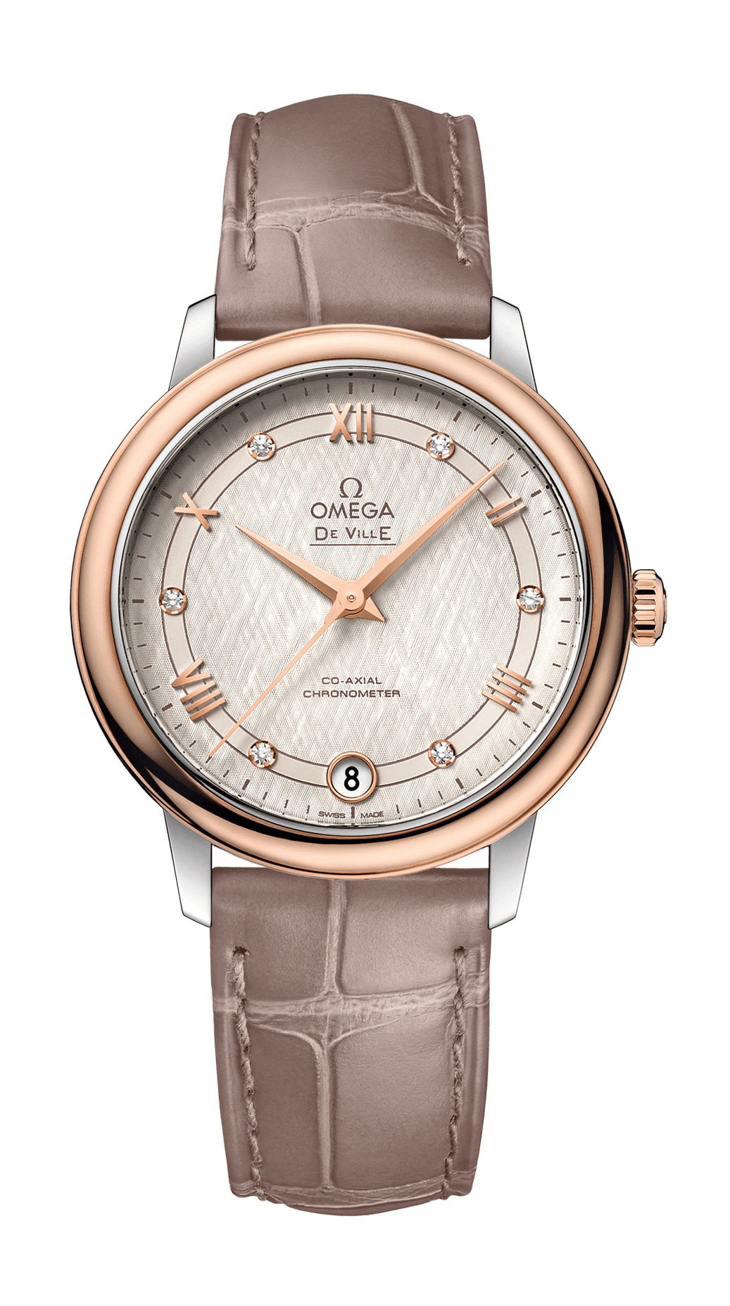 Omega De Ville luxury timepiece - detailed view