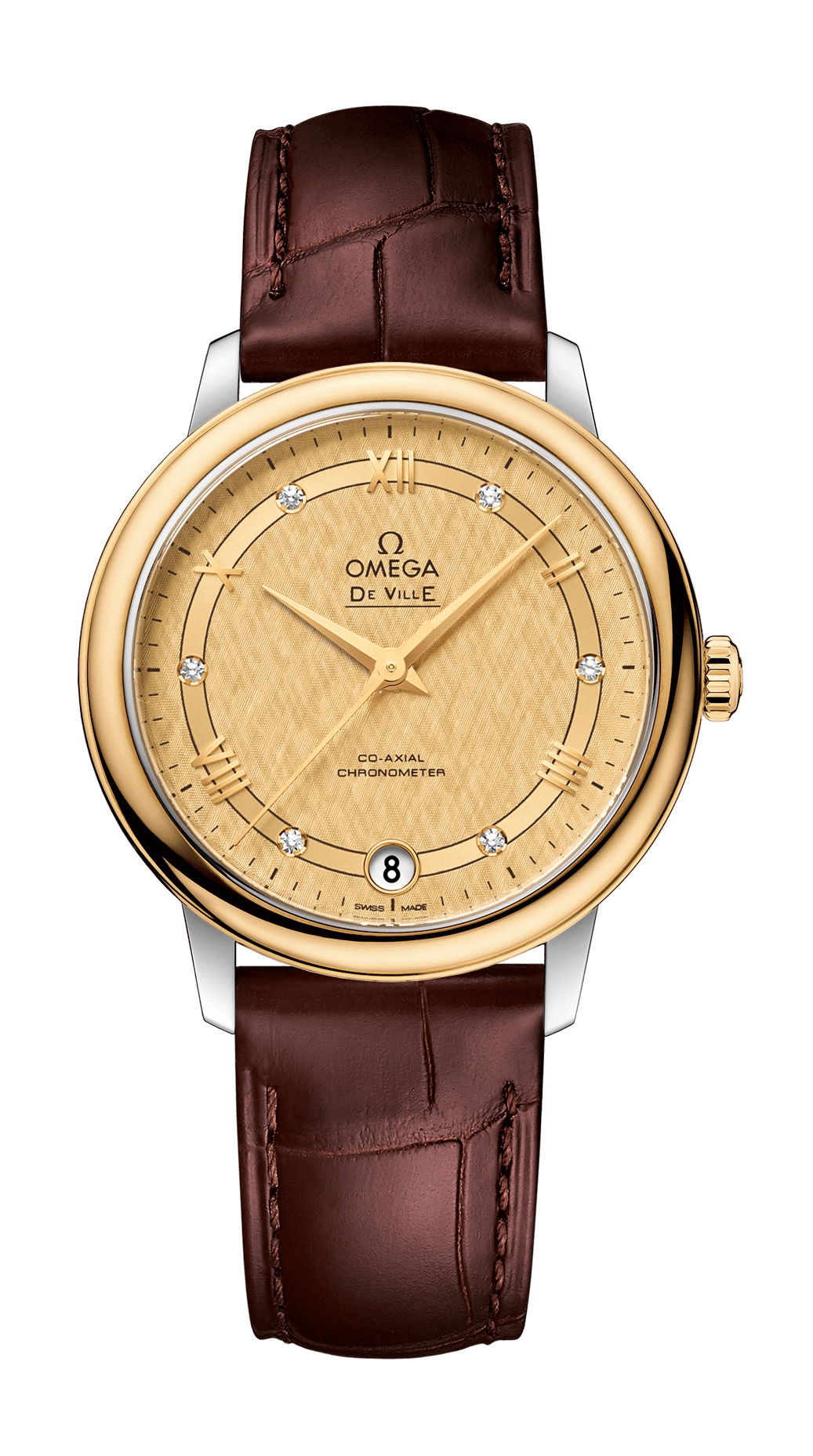 Omega De Ville luxury timepiece - detailed view