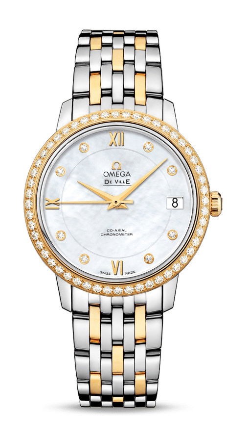 Omega De Ville luxury timepiece - detailed view
