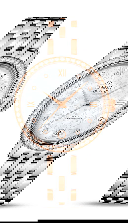 Omega De Ville luxury timepiece - detailed view
