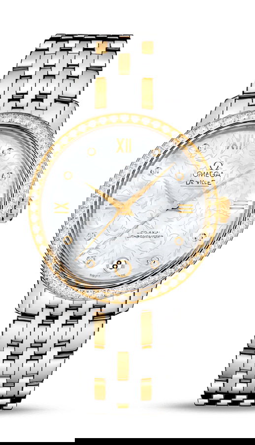 Omega De Ville luxury timepiece - detailed view