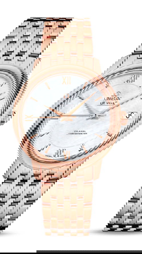 Omega De Ville luxury timepiece - detailed view