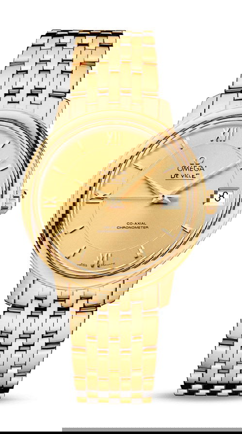 Omega De Ville luxury timepiece - detailed view