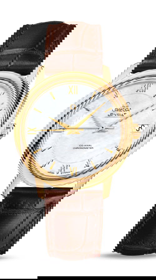 Omega De Ville luxury timepiece - detailed view