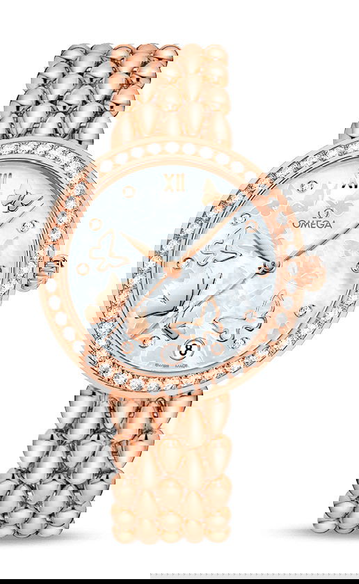 Omega De Ville luxury timepiece - detailed view