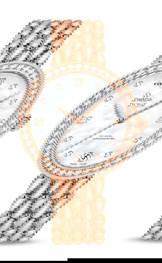 Omega De Ville luxury timepiece - detailed view