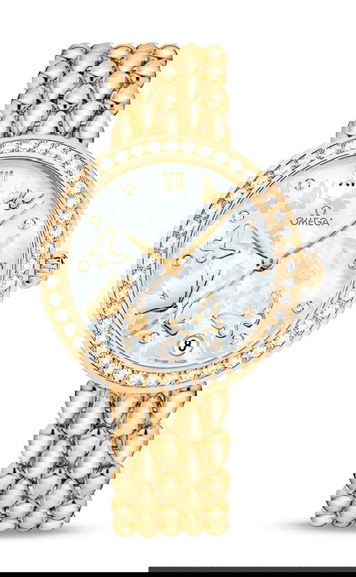 Omega De Ville luxury timepiece - detailed view
