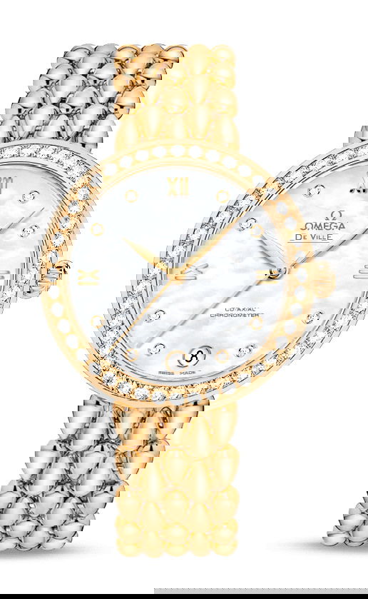Omega De Ville luxury timepiece - detailed view