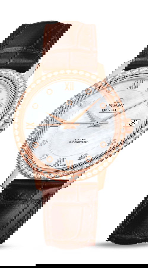 Omega De Ville luxury timepiece - detailed view
