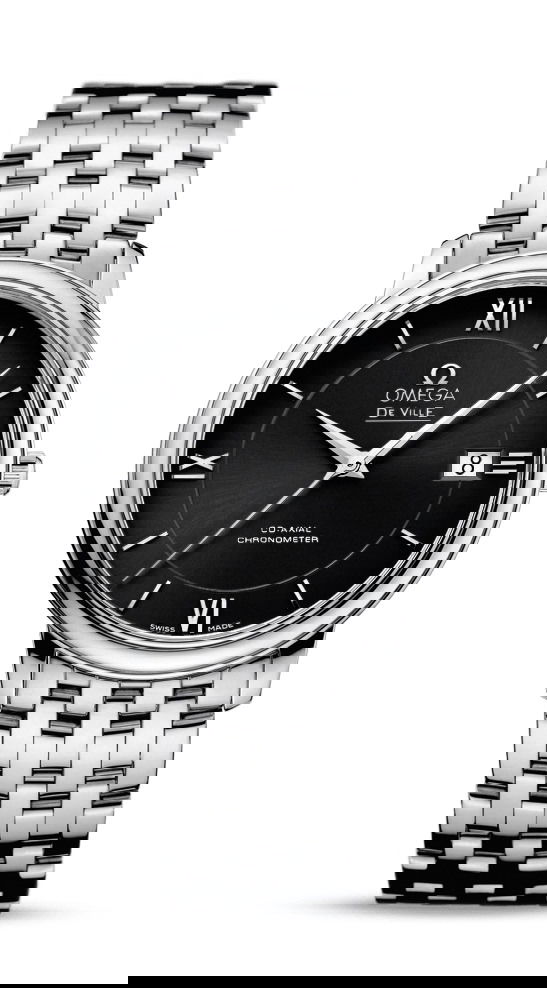 Omega De Ville luxury timepiece - detailed view