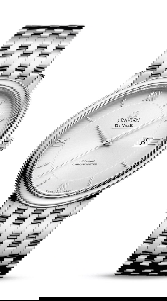 Omega De Ville luxury timepiece - detailed view