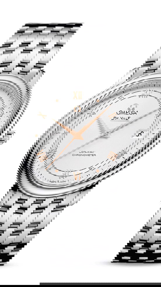 Omega De Ville luxury timepiece - detailed view