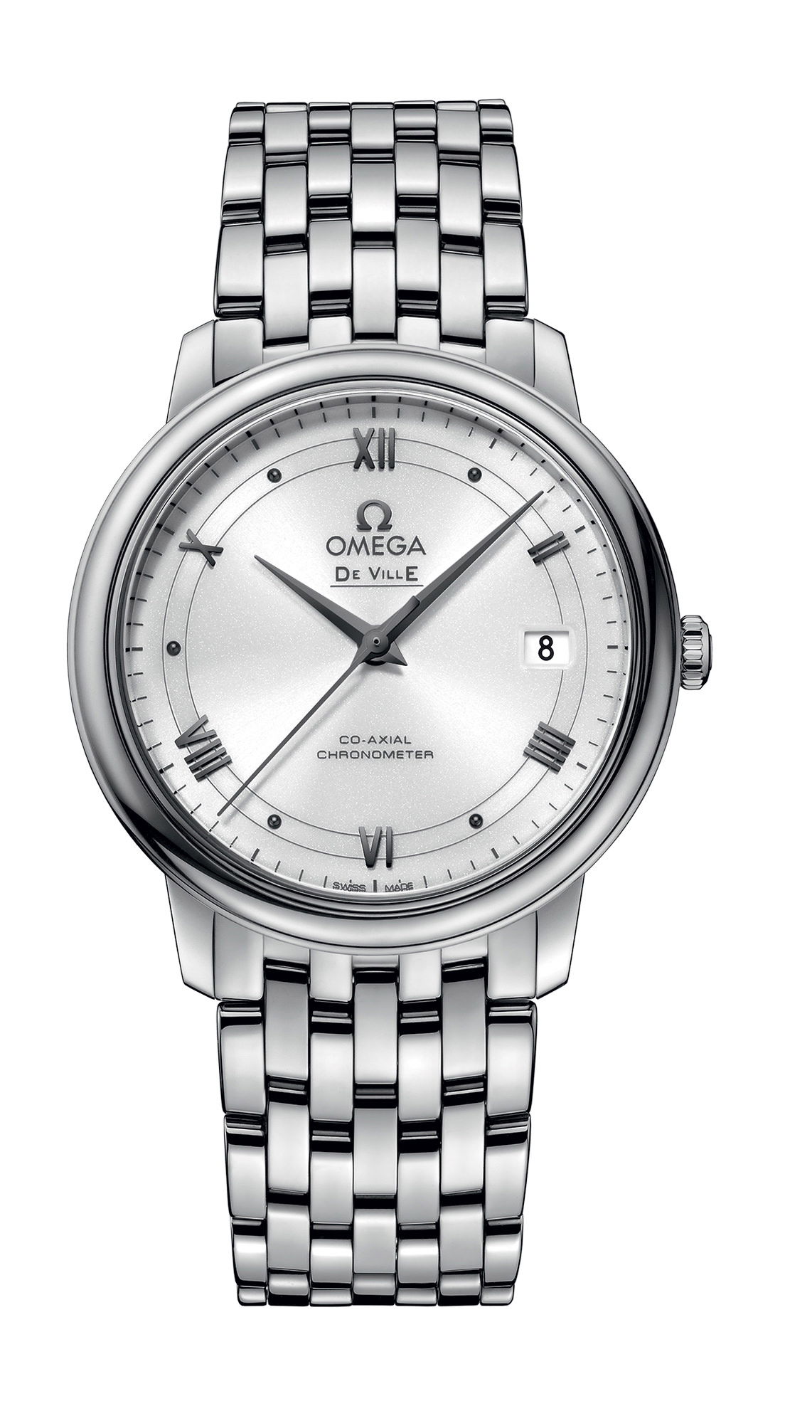 Omega De Ville luxury timepiece - detailed view