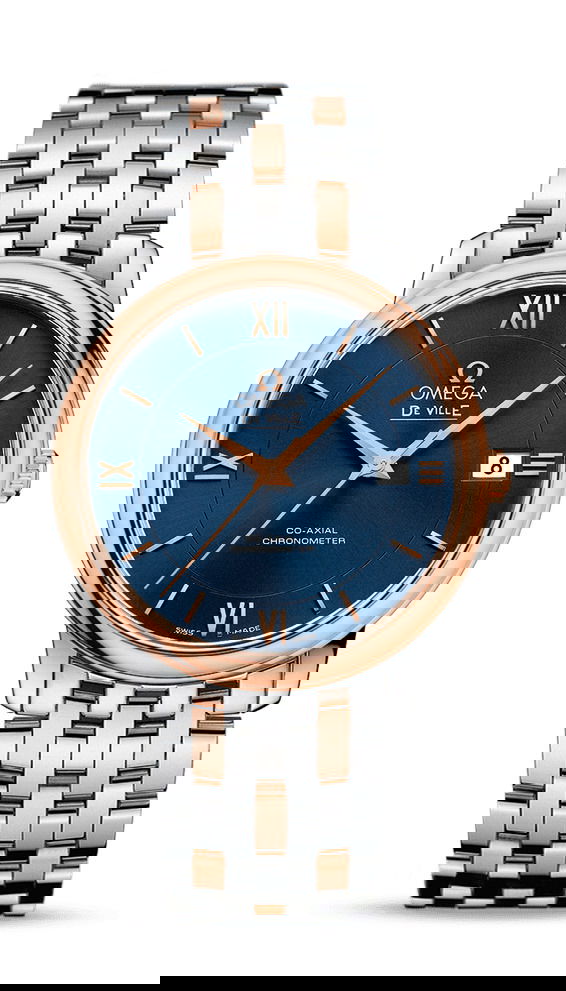 Omega De Ville luxury timepiece - detailed view