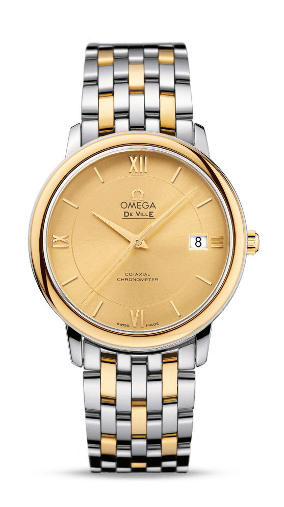 Omega De Ville luxury timepiece - detailed view