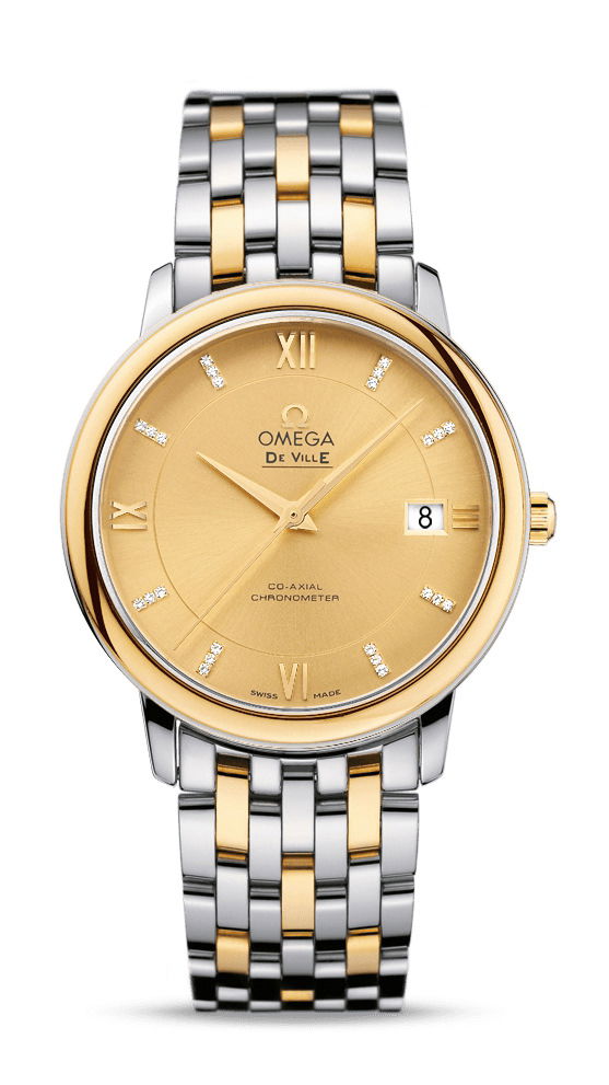 Omega De Ville luxury timepiece - detailed view