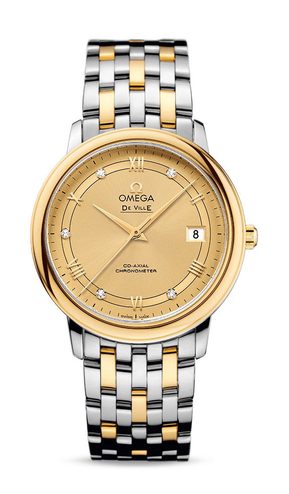 Omega De Ville luxury timepiece - detailed view