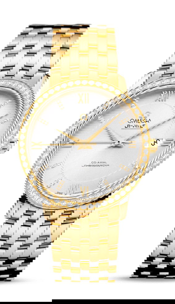 Omega De Ville luxury timepiece - detailed view