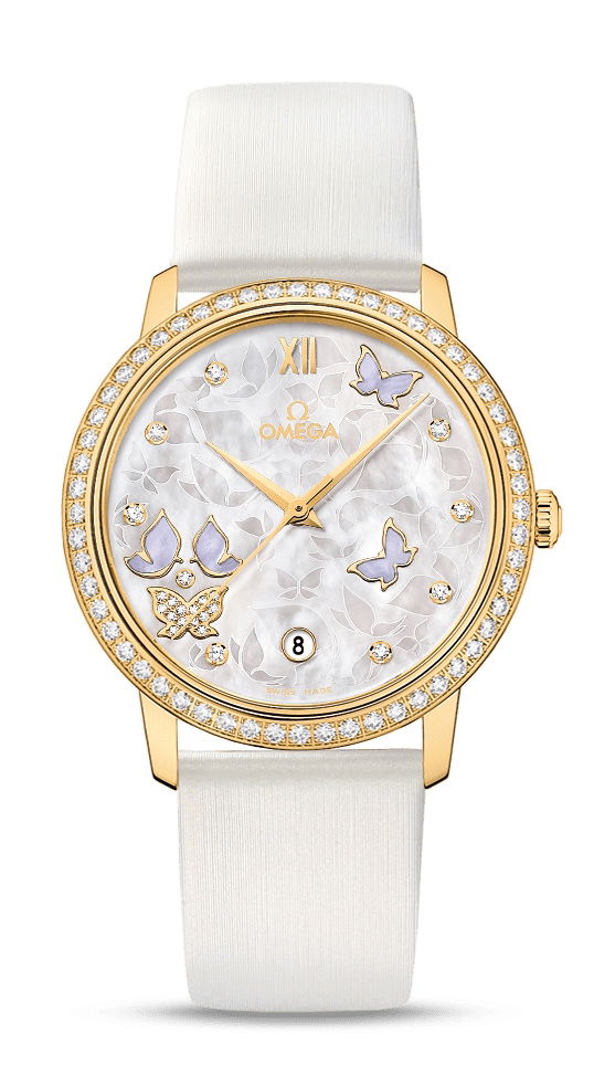 Omega De Ville luxury timepiece - detailed view