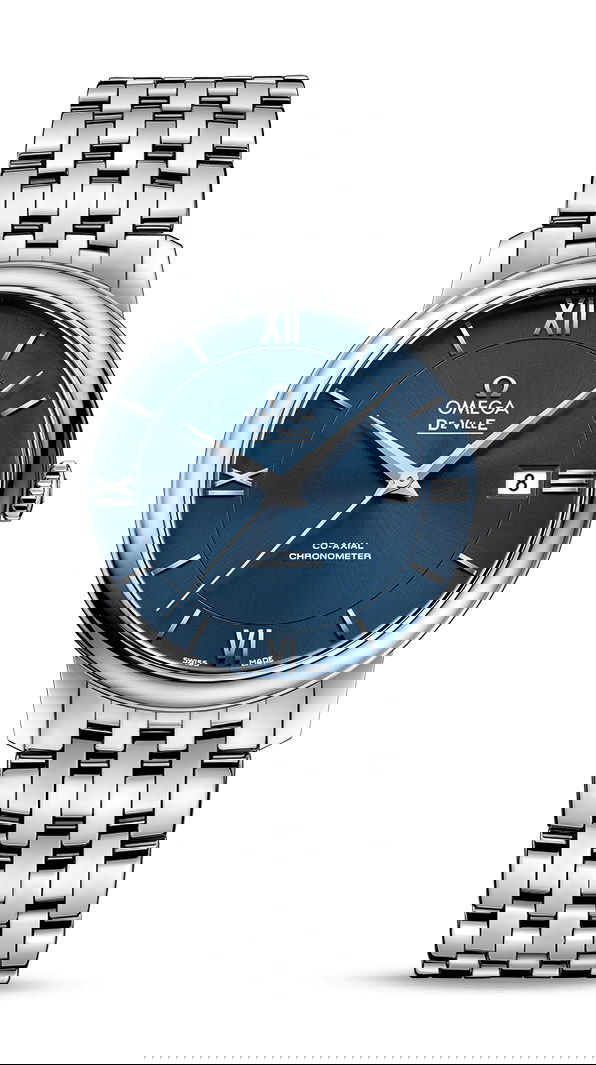 Omega De Ville luxury timepiece - detailed view
