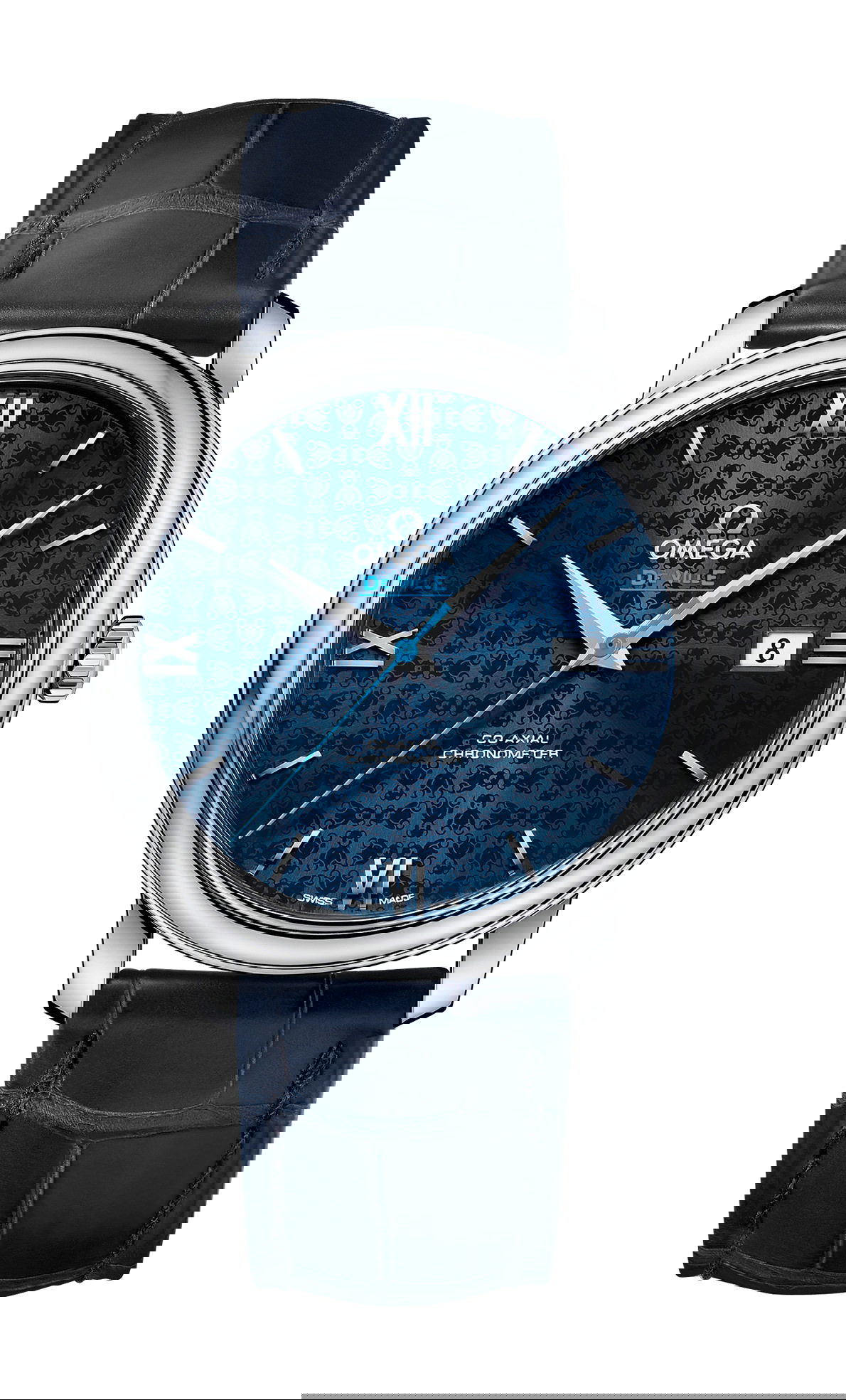 Omega De Ville luxury timepiece - detailed view