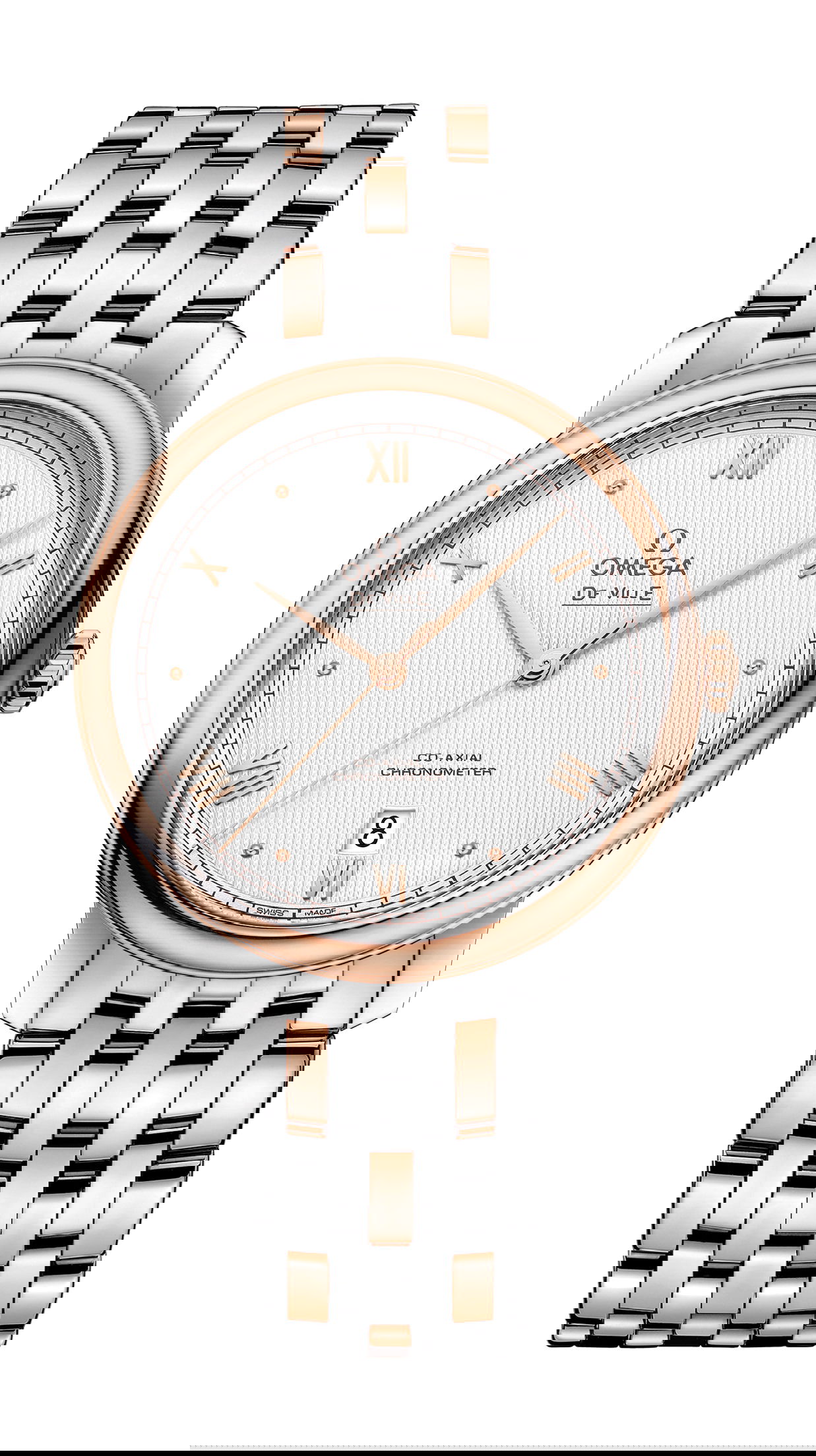 Omega De Ville luxury timepiece - detailed view