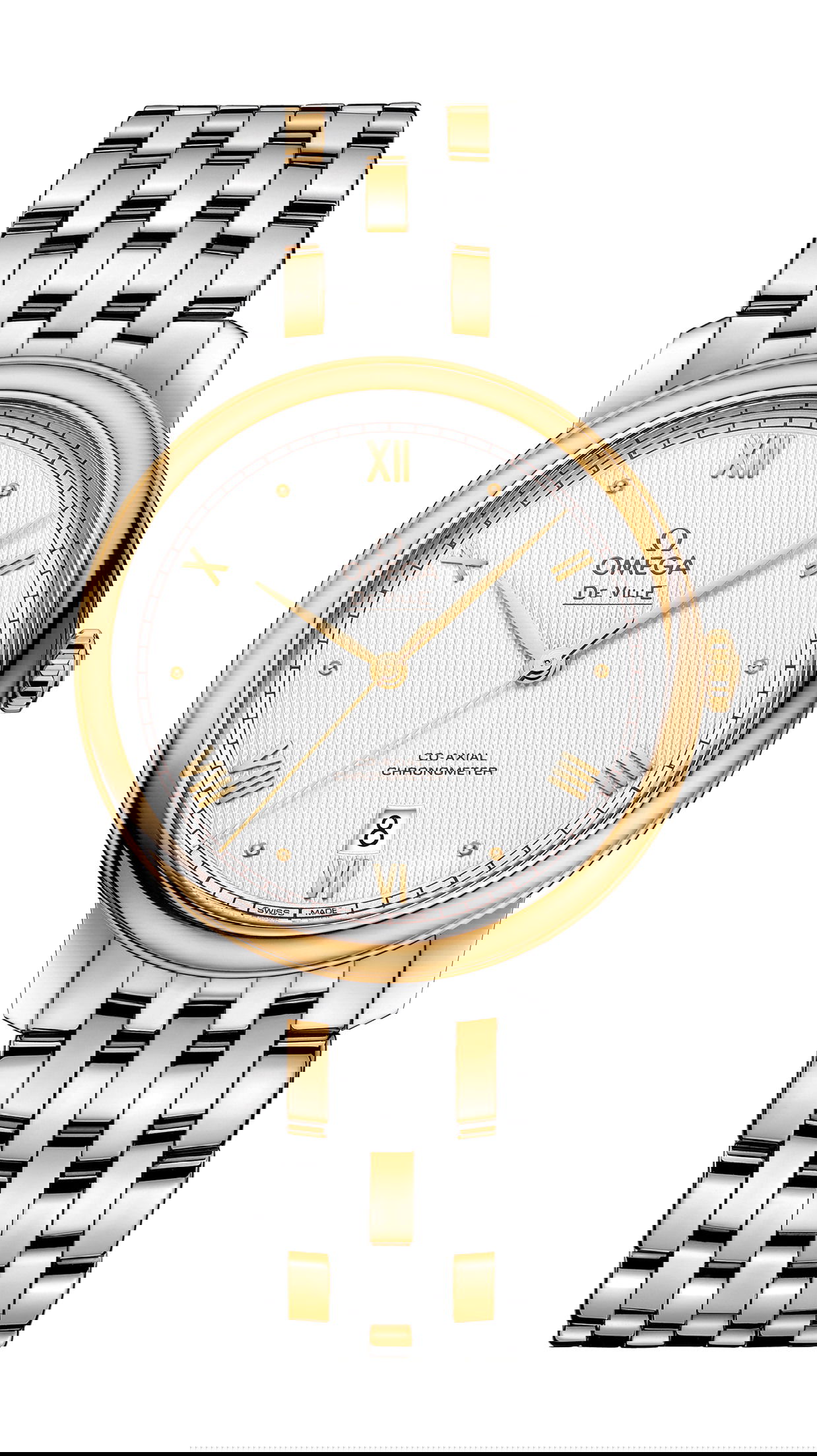 Omega De Ville luxury timepiece - detailed view