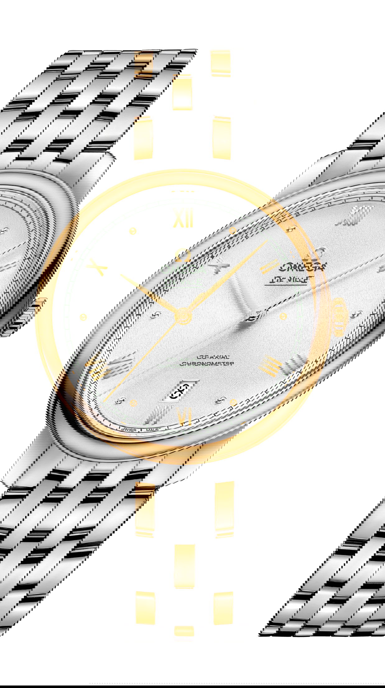 Omega De Ville luxury timepiece - detailed view