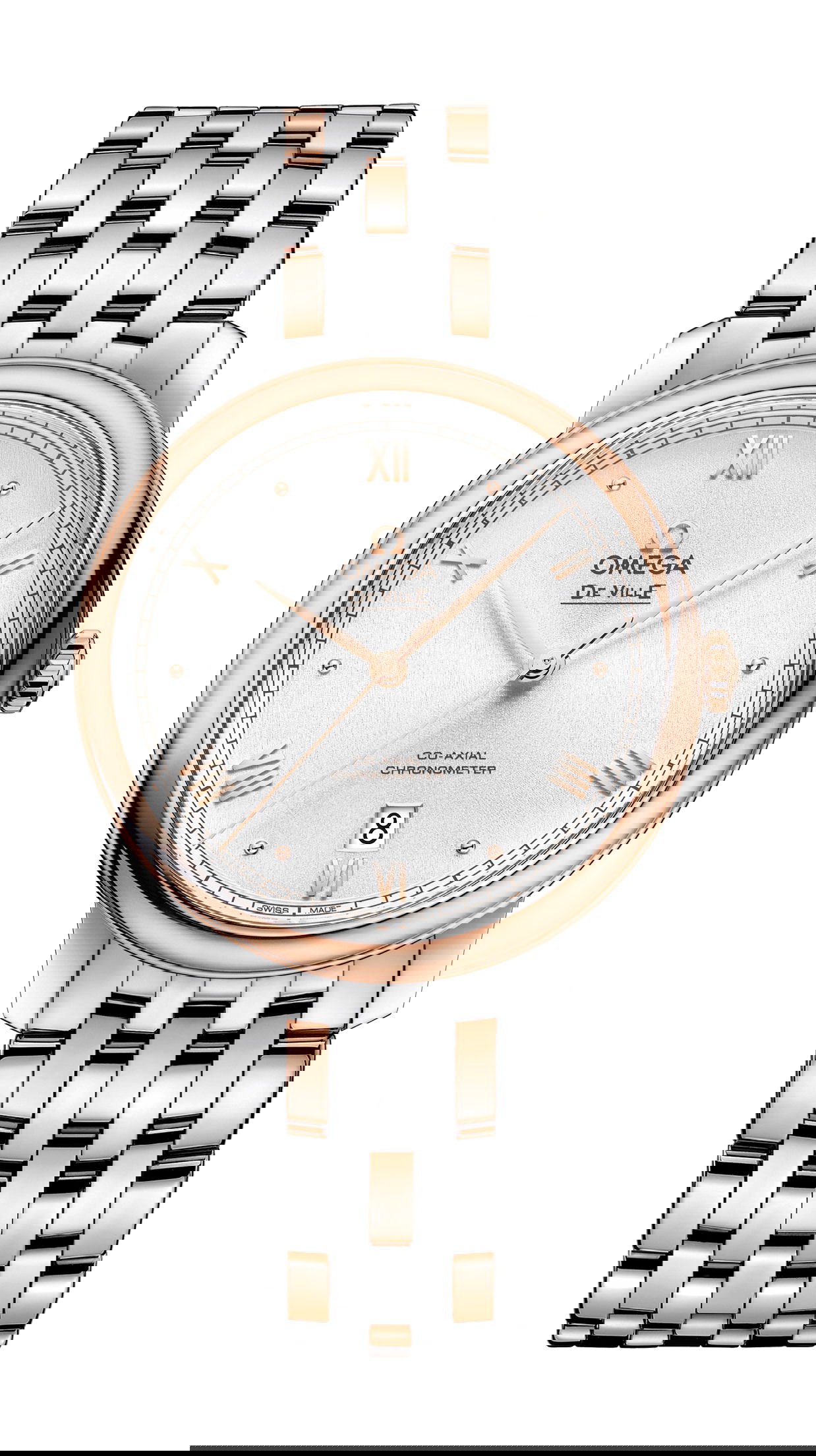 Omega De Ville luxury timepiece - detailed view