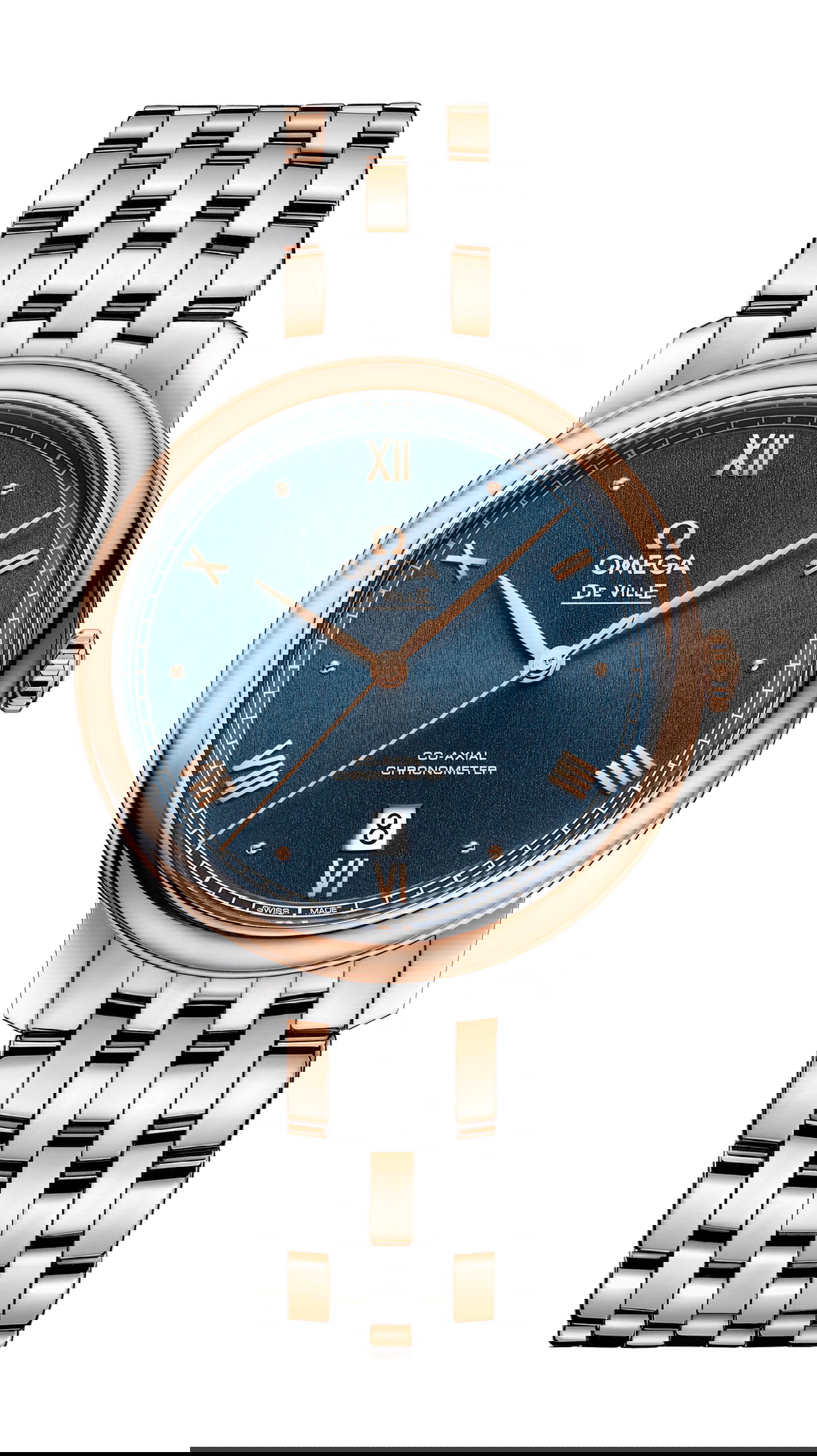 Omega De Ville luxury timepiece - detailed view
