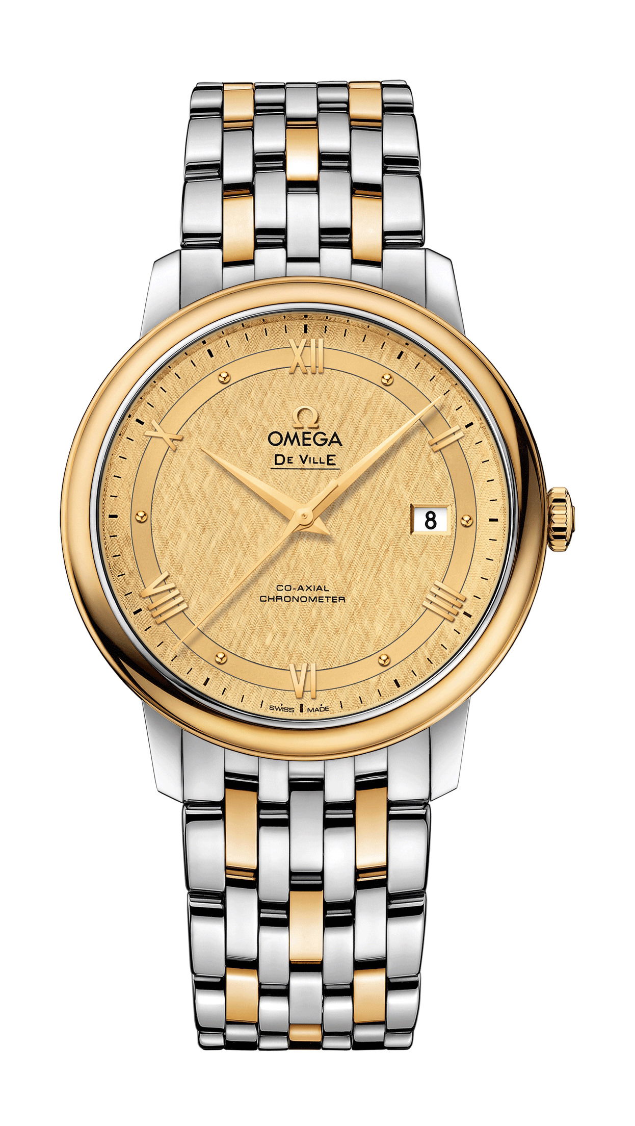 Omega De Ville luxury timepiece - detailed view