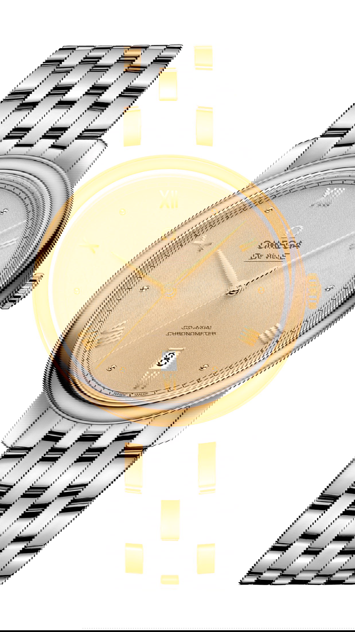 Omega De Ville luxury timepiece - detailed view