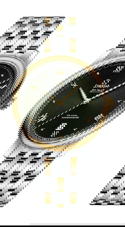 Omega De Ville luxury timepiece - detailed view