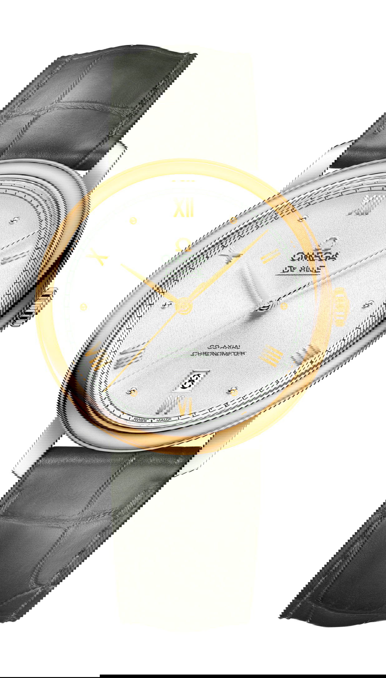 Omega De Ville luxury timepiece - detailed view