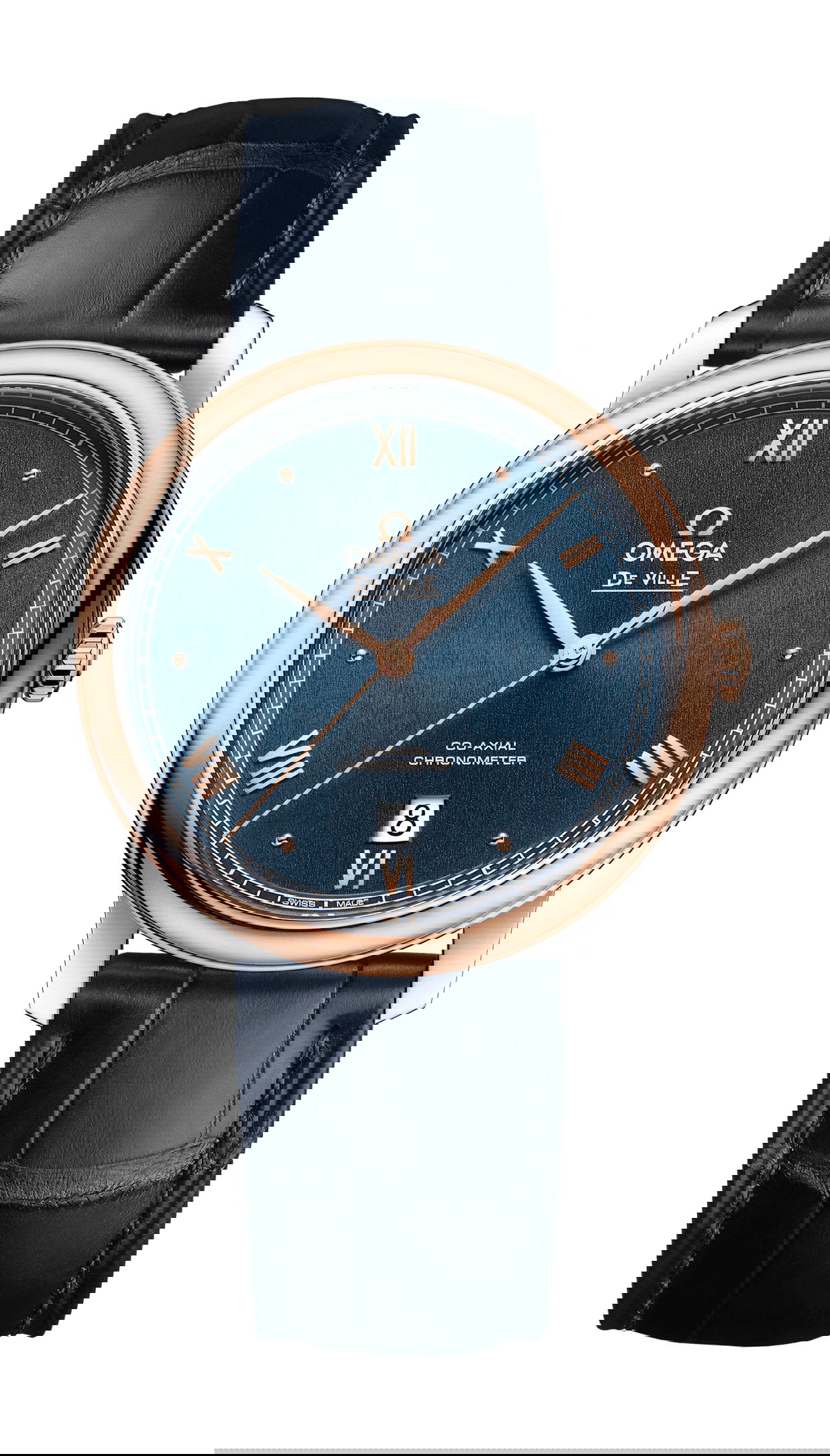 Omega De Ville luxury timepiece - detailed view