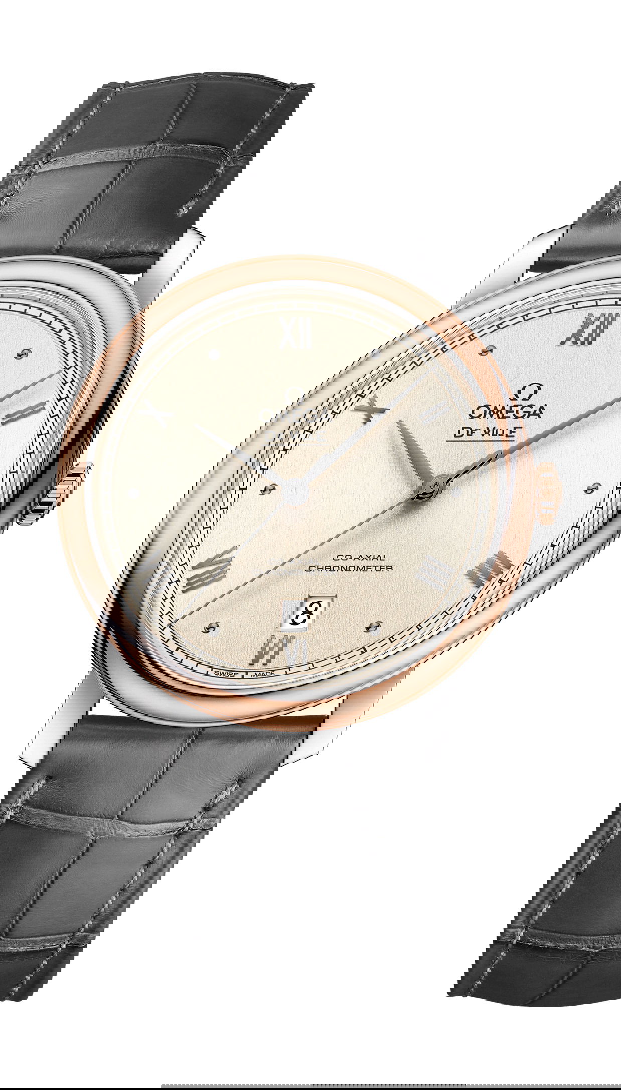 Omega De Ville luxury timepiece - detailed view